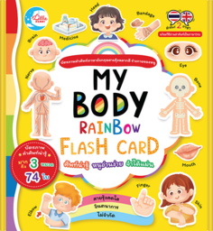 MY BODY RAINBOW FLASH CARD 